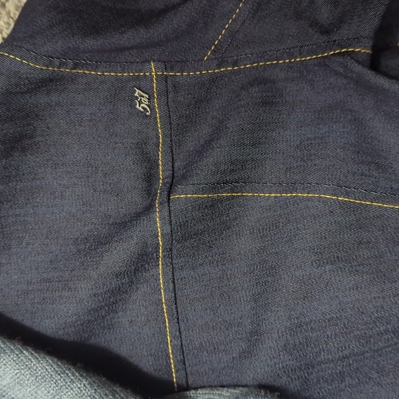 NWT Cinq a Sept Hooded Denim Jacket with Gray Hood - Picture 14 of 14